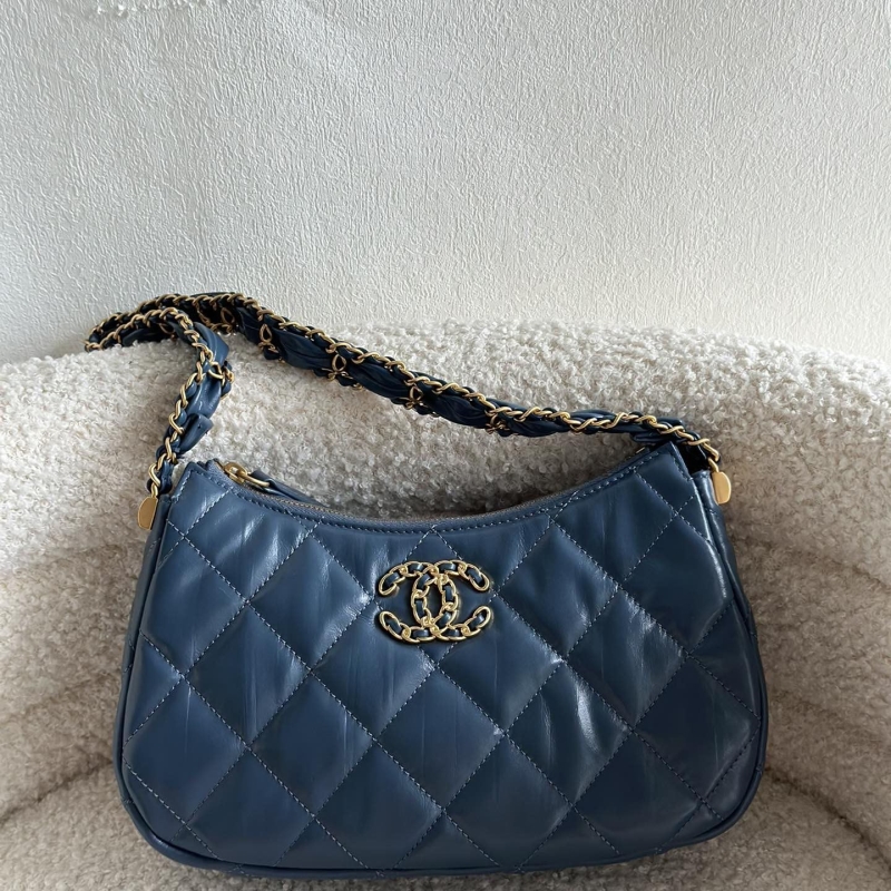 Ch*el top handle bags
